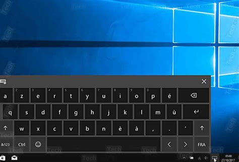 Comment activer le clavier virtuel sur windows 10